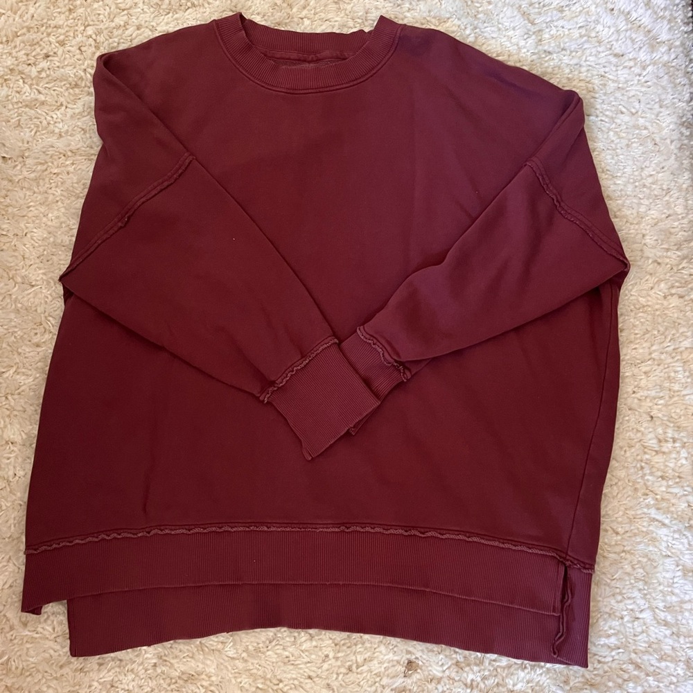 red aerie crewneck